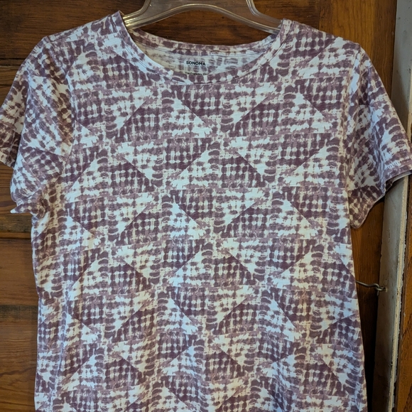 Sonoma Cream Fitted Short Sleeve Tee - Picture 1 of 6